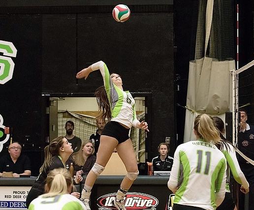 Prior to Friday's match, Miranda Dawe (6) was 2nd in ACAC Women's Volleyball with a total of 251 kills.