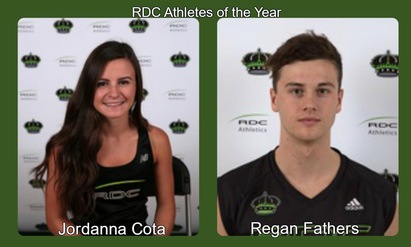 Cota & Fathers recognized as Red Deer Bottling RDC Athletes of the Years