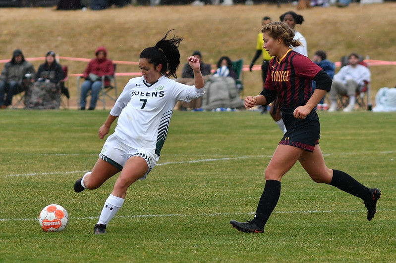 The Kings and Queens could not tame the Broncos in ACAC soccer action